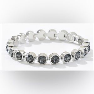 Touchstone Crystal By Swarovski SILVER NIGHT ice bracelet BNIB